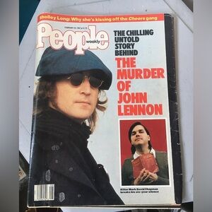 February 23 rd 1987 People Magazine “ The Murder of John Lennon”